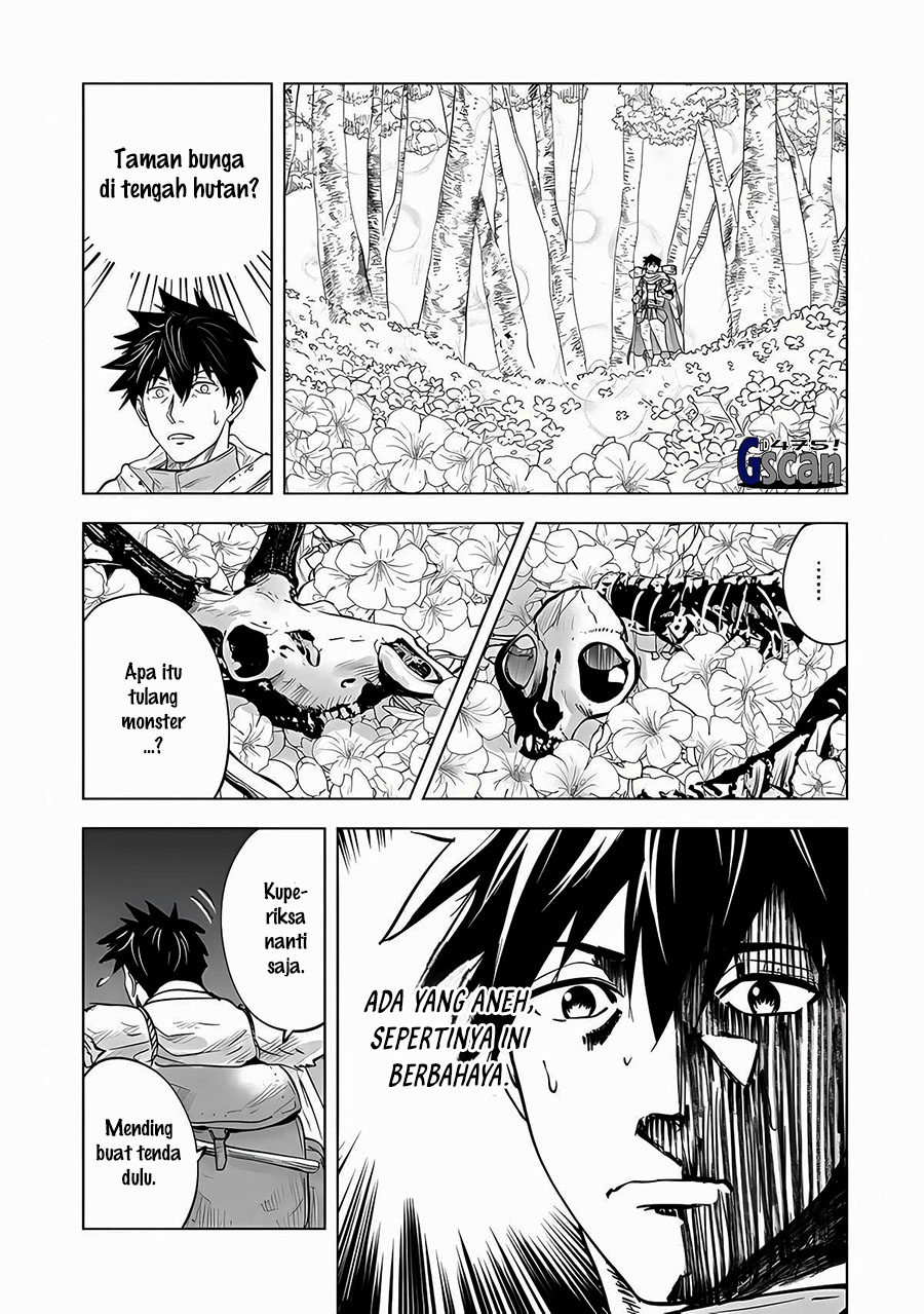 Makyou Seikatsu: Gakeppuchi Boukensha ga Hikikomoru ni wa Hirosugiru Chapter 1.2 - halaman 5