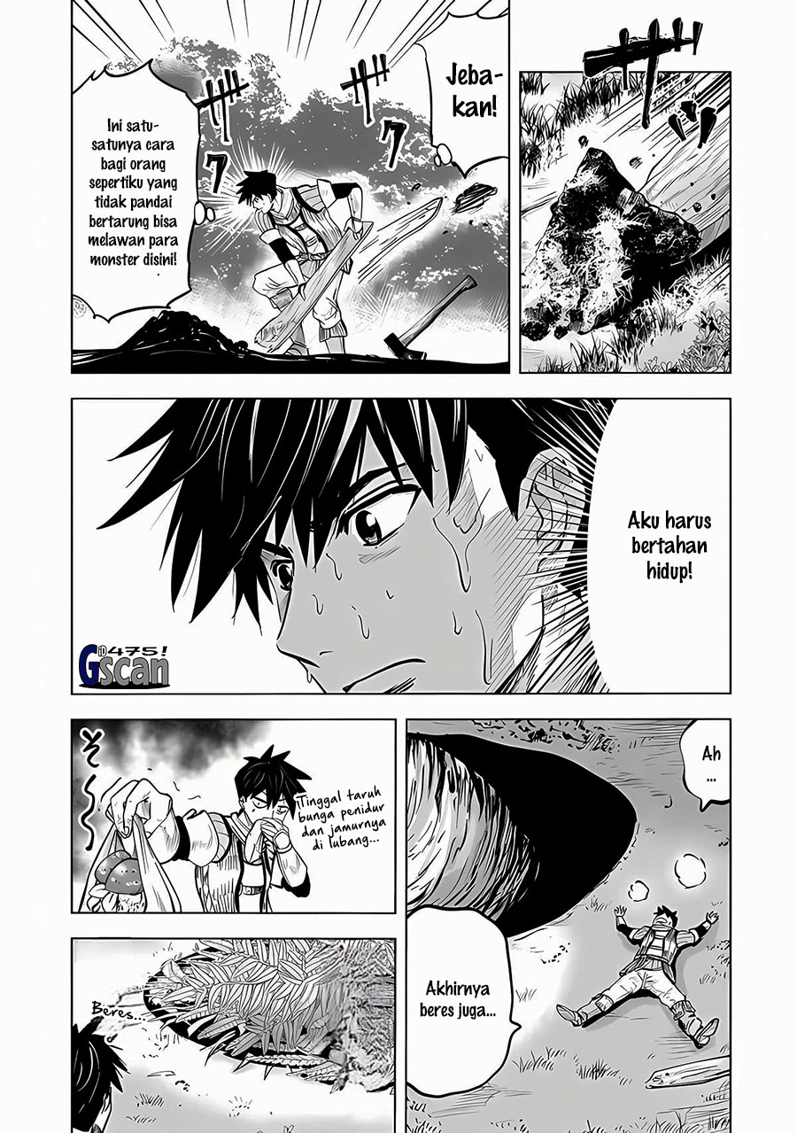 Makyou Seikatsu: Gakeppuchi Boukensha ga Hikikomoru ni wa Hirosugiru Chapter 2.1 - halaman 10