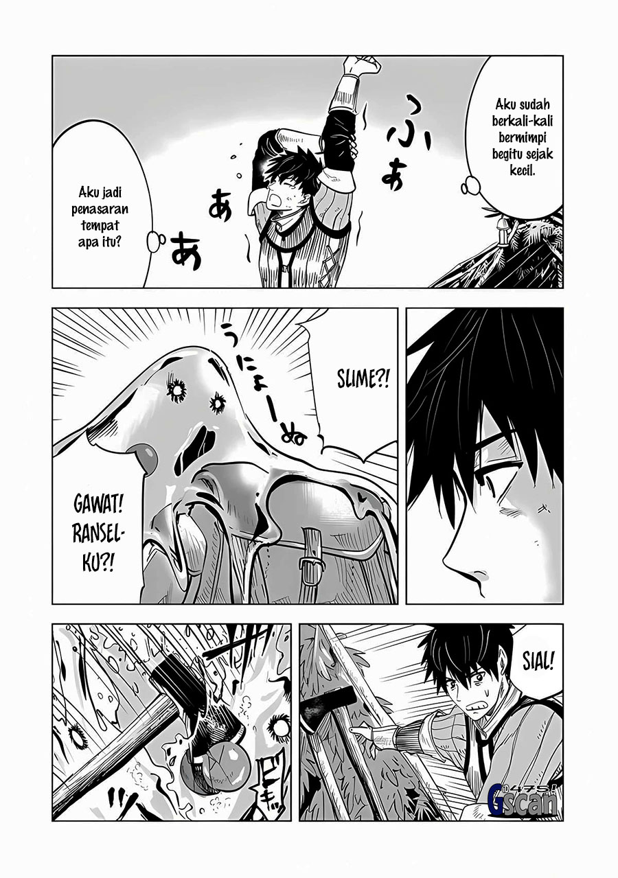 Makyou Seikatsu: Gakeppuchi Boukensha ga Hikikomoru ni wa Hirosugiru Chapter 2.1 - halaman 3