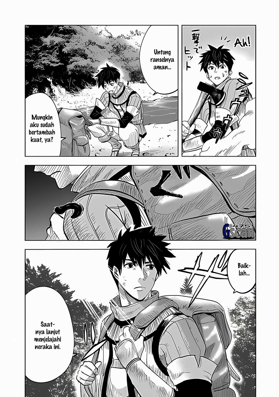 Makyou Seikatsu: Gakeppuchi Boukensha ga Hikikomoru ni wa Hirosugiru Chapter 2.1 - halaman 4
