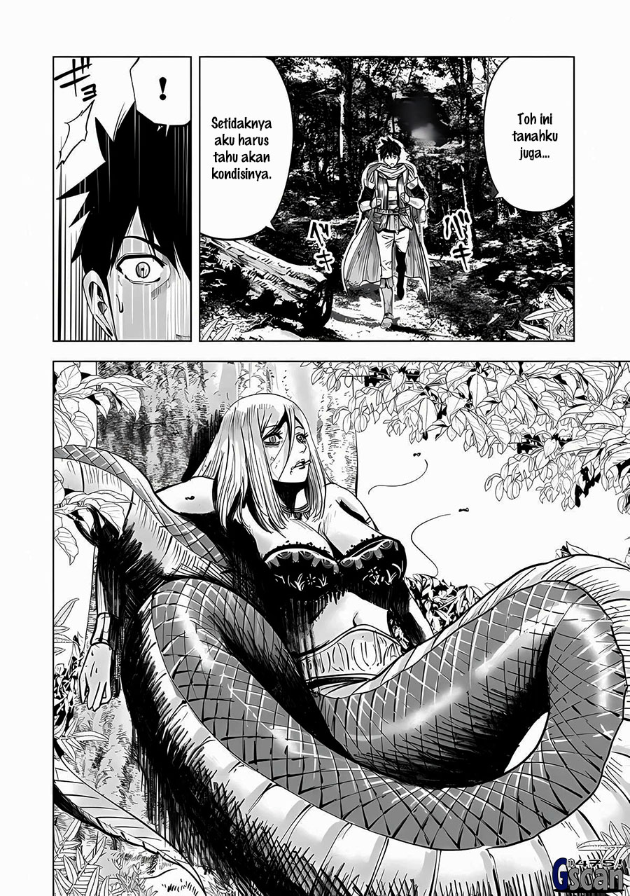 Makyou Seikatsu: Gakeppuchi Boukensha ga Hikikomoru ni wa Hirosugiru Chapter 2.1 - halaman 5