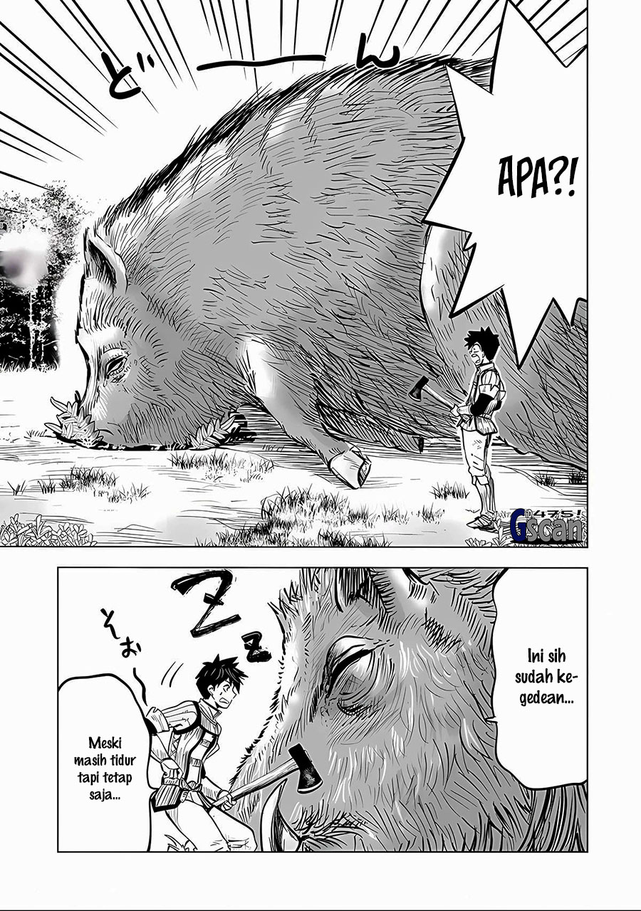 Makyou Seikatsu: Gakeppuchi Boukensha ga Hikikomoru ni wa Hirosugiru Chapter 2.2 - halaman 1