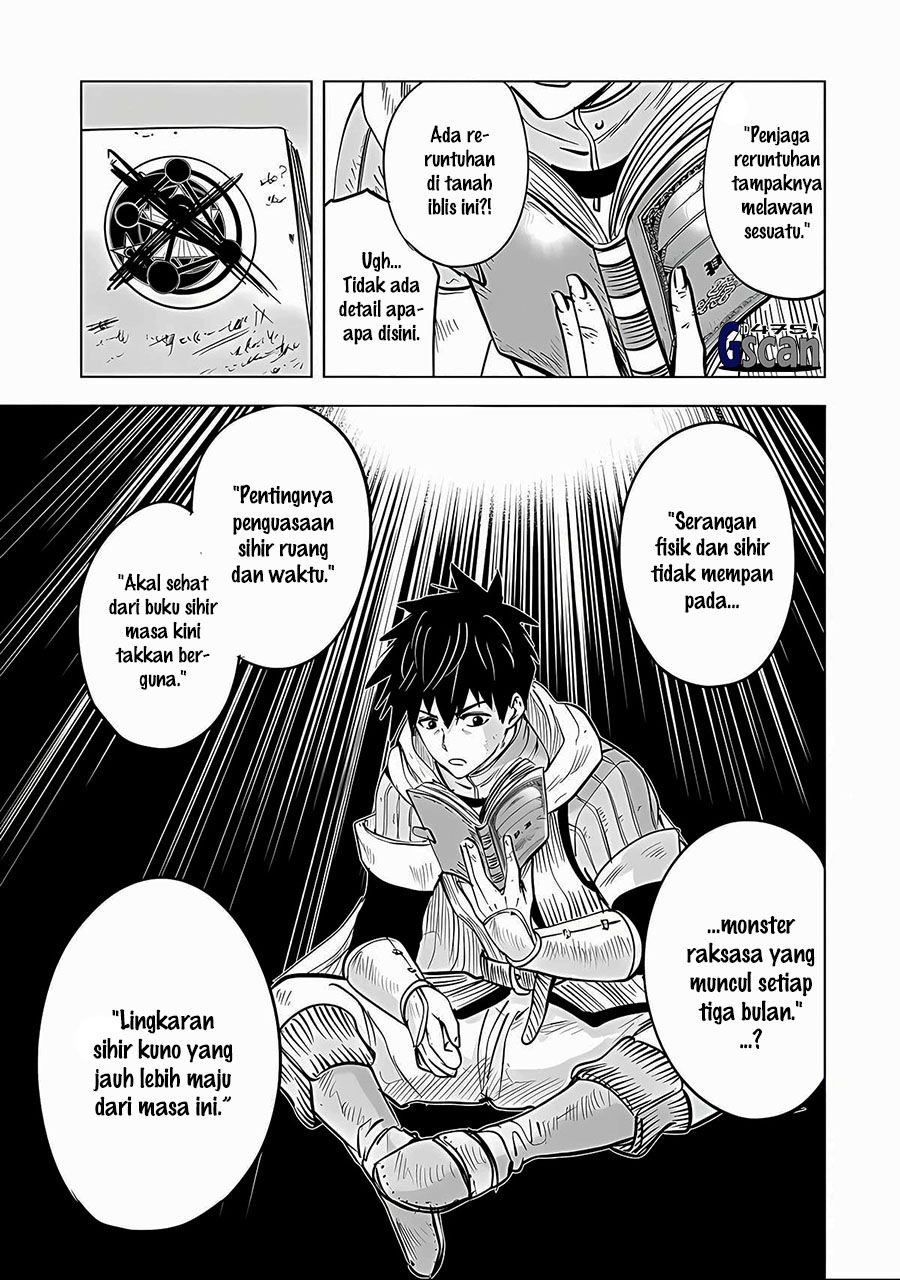 Makyou Seikatsu: Gakeppuchi Boukensha ga Hikikomoru ni wa Hirosugiru Chapter 2.2 - halaman 13