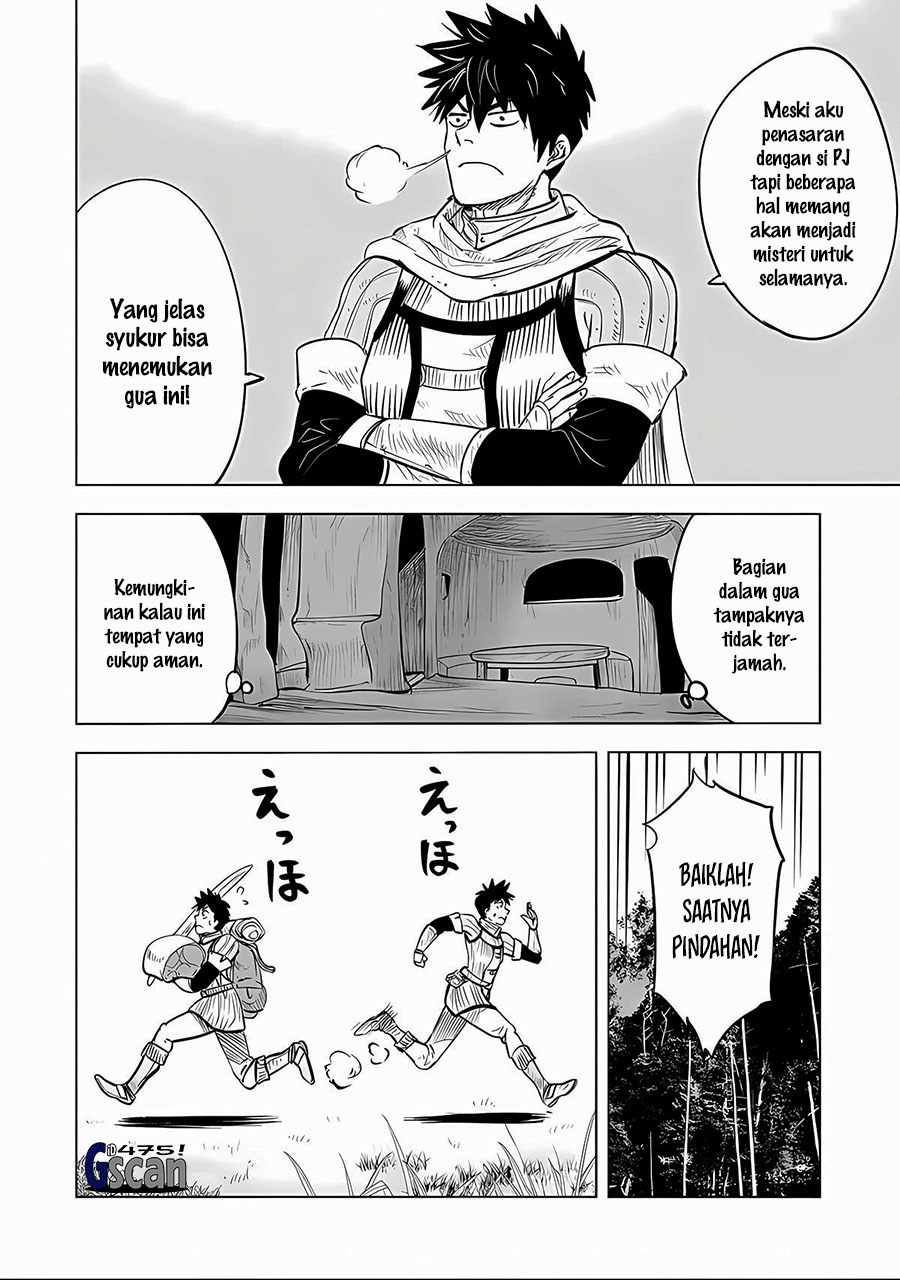 Makyou Seikatsu: Gakeppuchi Boukensha ga Hikikomoru ni wa Hirosugiru Chapter 2.2 - halaman 16