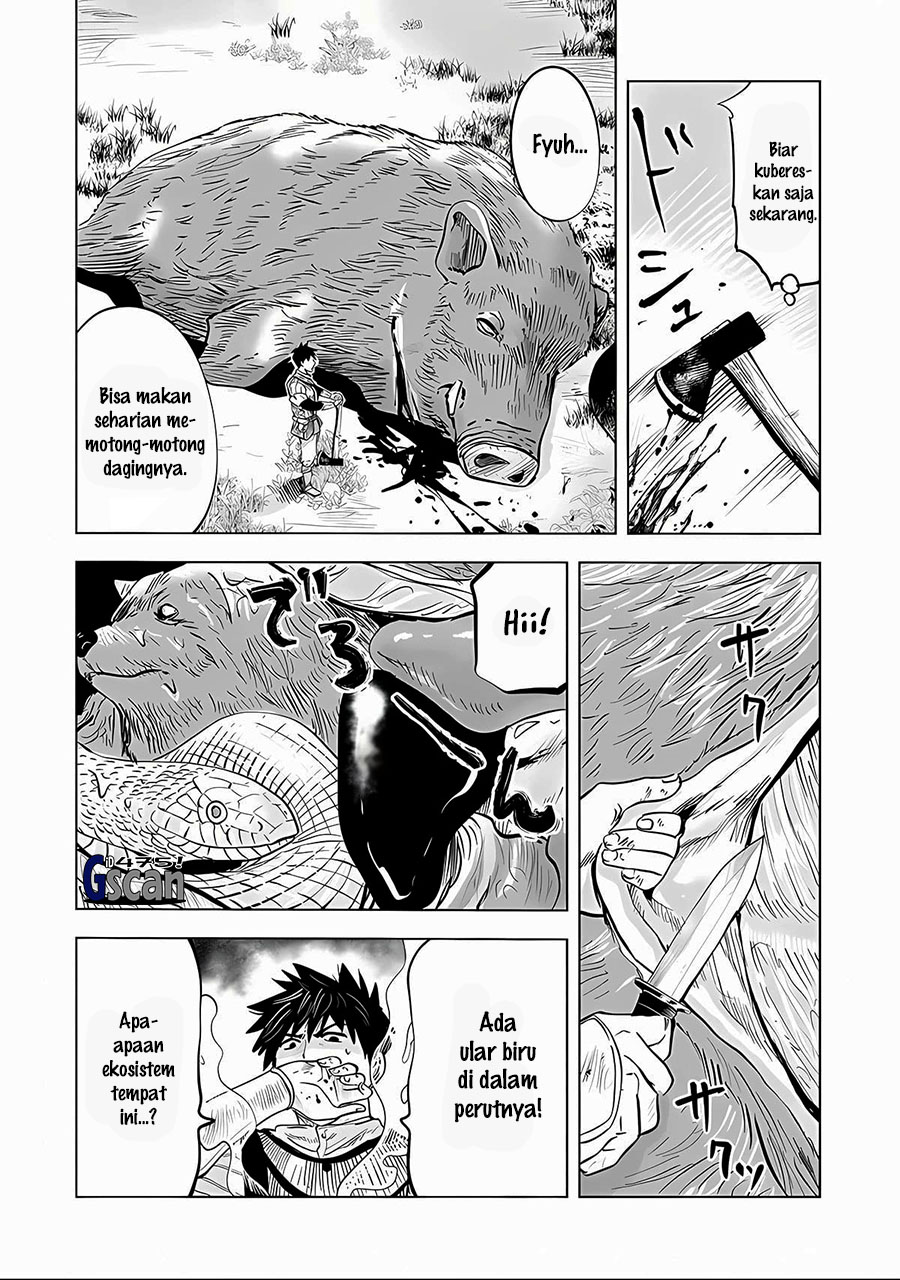 Makyou Seikatsu: Gakeppuchi Boukensha ga Hikikomoru ni wa Hirosugiru Chapter 2.2 - halaman 2