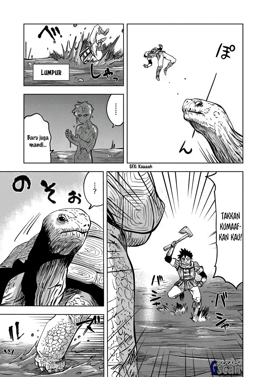Makyou Seikatsu: Gakeppuchi Boukensha ga Hikikomoru ni wa Hirosugiru Chapter 3.1 - halaman 11