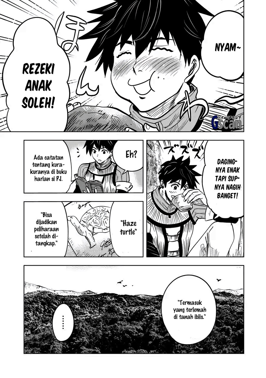 Makyou Seikatsu: Gakeppuchi Boukensha ga Hikikomoru ni wa Hirosugiru Chapter 3.1 - halaman 13