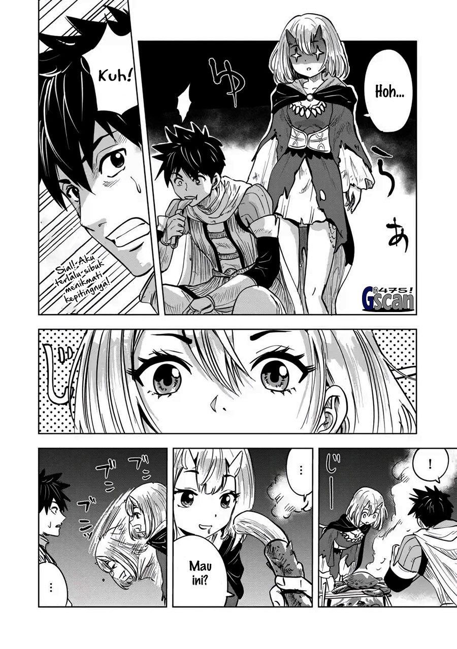 Makyou Seikatsu: Gakeppuchi Boukensha ga Hikikomoru ni wa Hirosugiru Chapter 3.2 - halaman 4