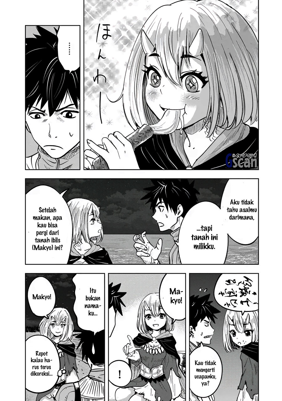 Makyou Seikatsu: Gakeppuchi Boukensha ga Hikikomoru ni wa Hirosugiru Chapter 3.2 - halaman 5