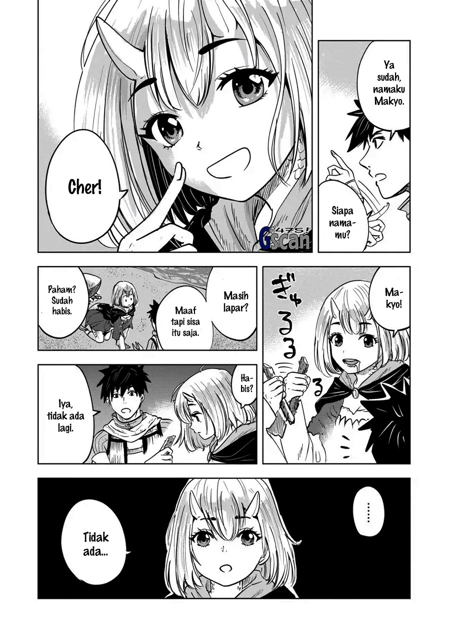 Makyou Seikatsu: Gakeppuchi Boukensha ga Hikikomoru ni wa Hirosugiru Chapter 3.2 - halaman 6