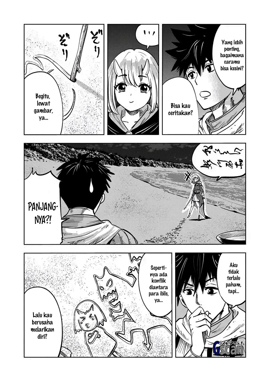 Makyou Seikatsu: Gakeppuchi Boukensha ga Hikikomoru ni wa Hirosugiru Chapter 3.2 - halaman 7