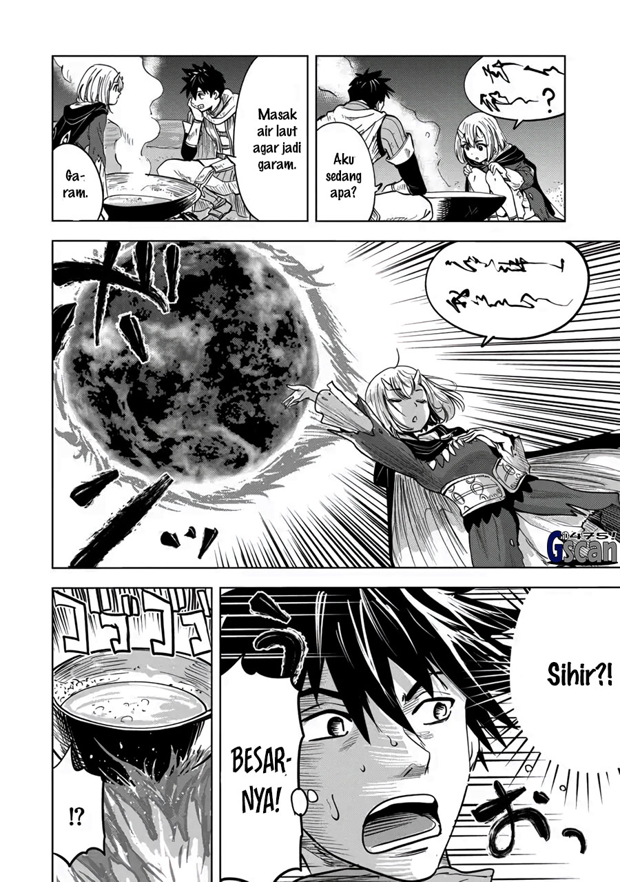 Makyou Seikatsu: Gakeppuchi Boukensha ga Hikikomoru ni wa Hirosugiru Chapter 3.2 - halaman 8