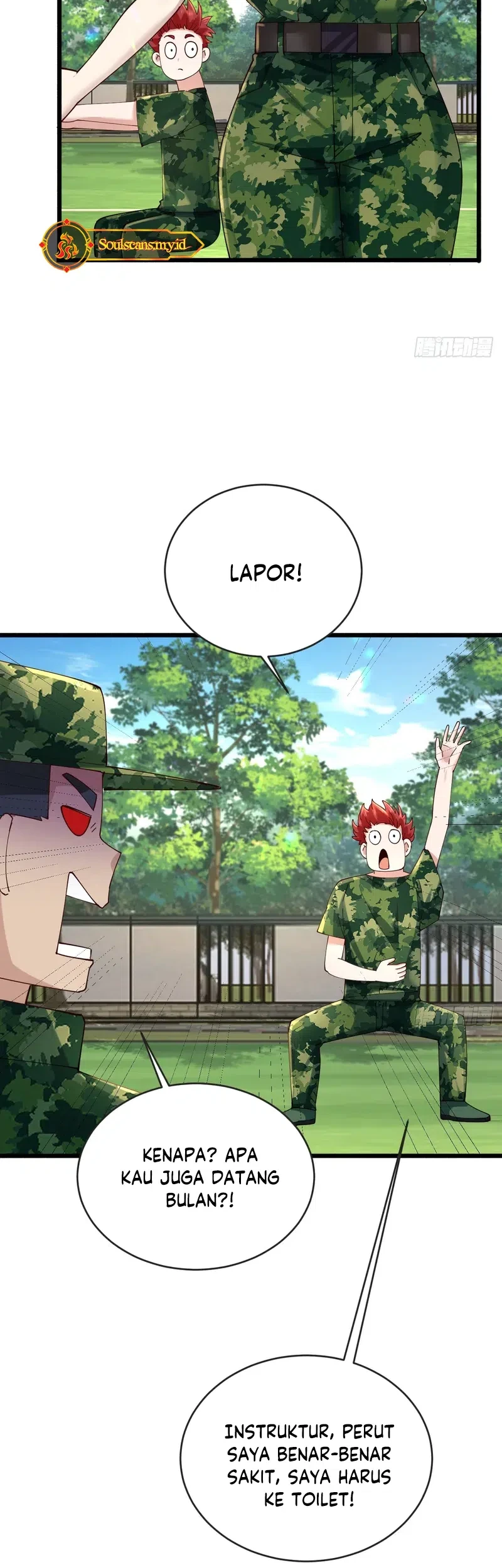 Male God, Your Persona Has Collapsed! Chapter 10 - halaman 35