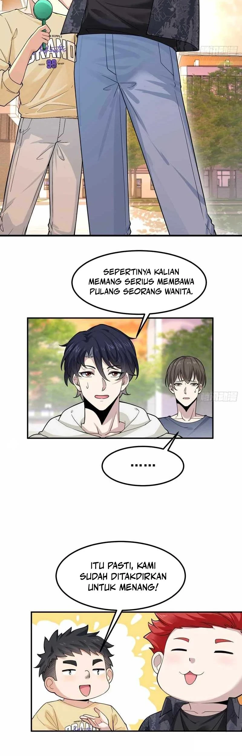 Male God, Your Persona Has Collapsed! Chapter 11 - halaman 3