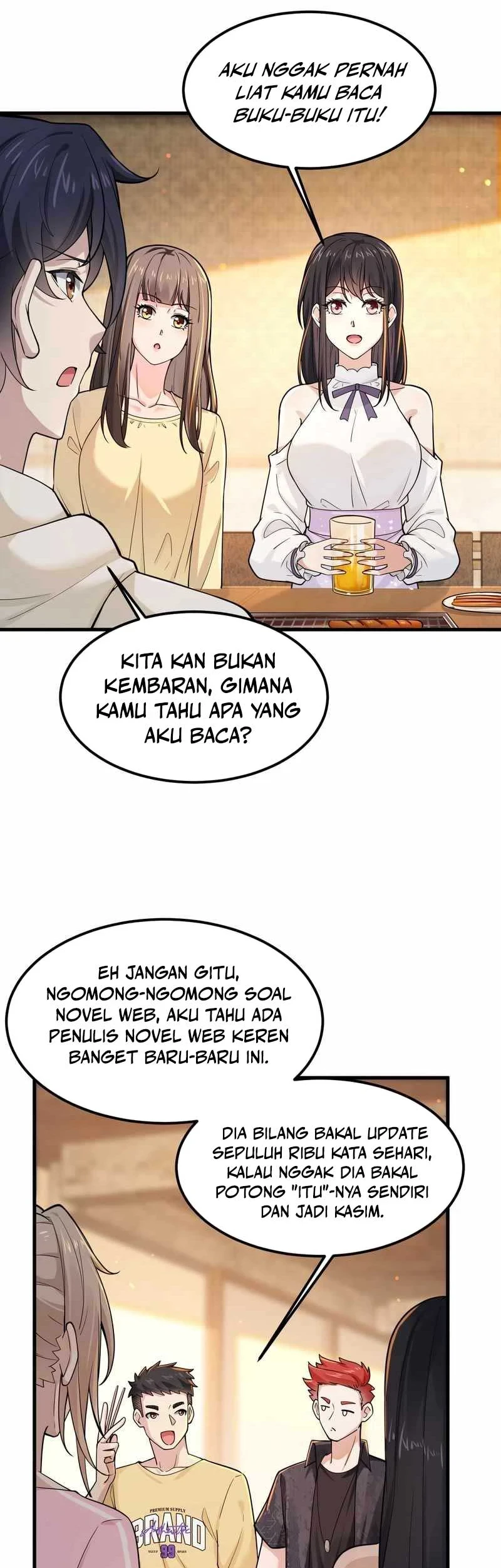 Male God, Your Persona Has Collapsed! Chapter 11 - halaman 33