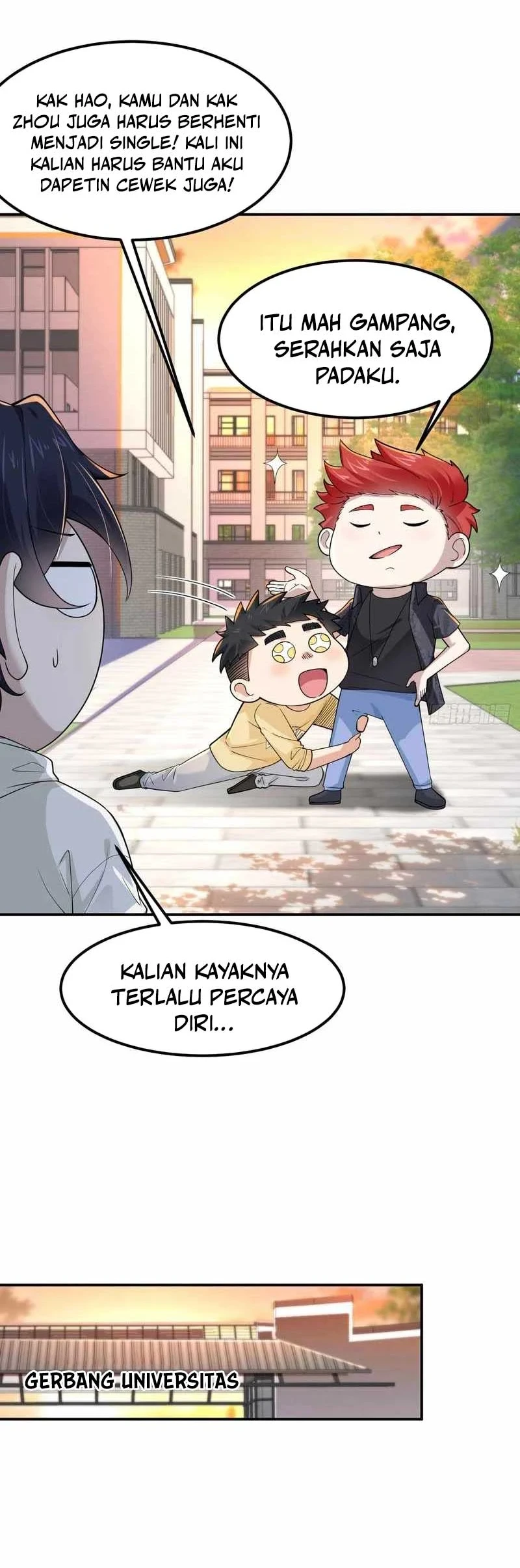 Male God, Your Persona Has Collapsed! Chapter 11 - halaman 4