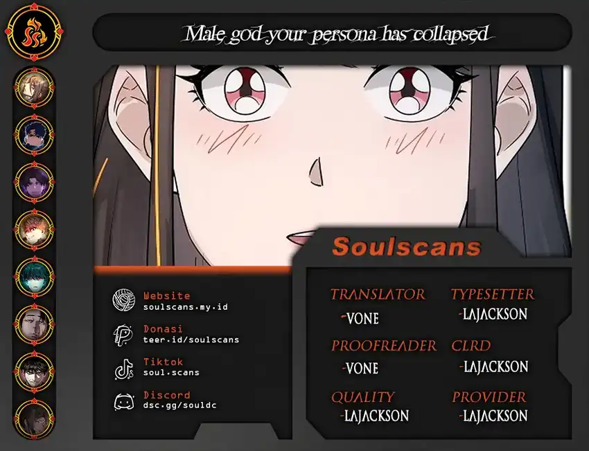 Male God, Your Persona Has Collapsed! Chapter 14 - halaman 1
