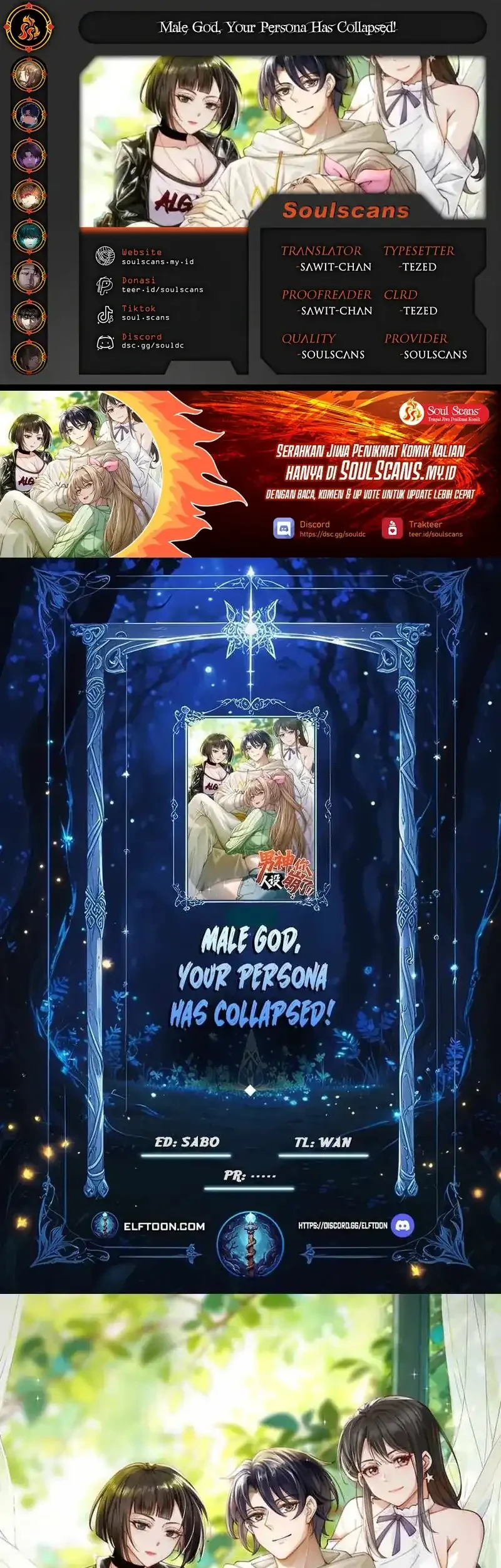 Male God, Your Persona Has Collapsed! Chapter 27 - halaman 1