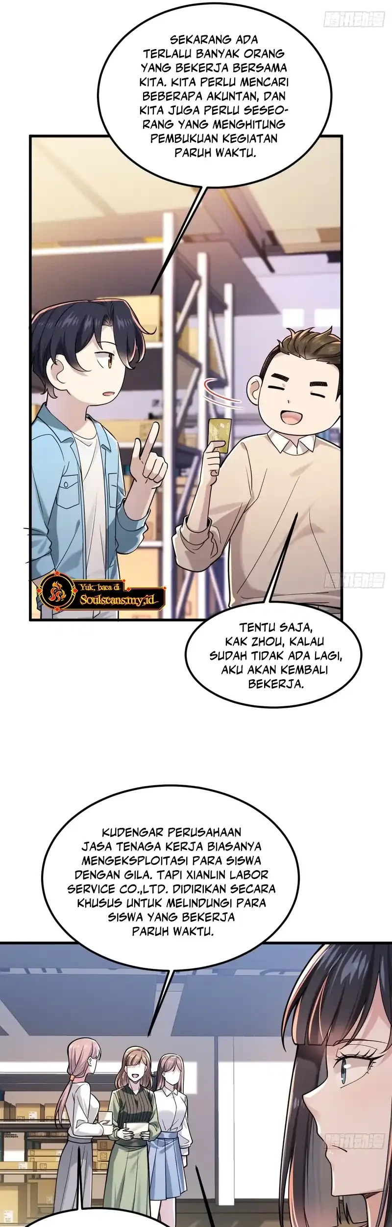 Male God, Your Persona Has Collapsed! Chapter 32 - halaman 17