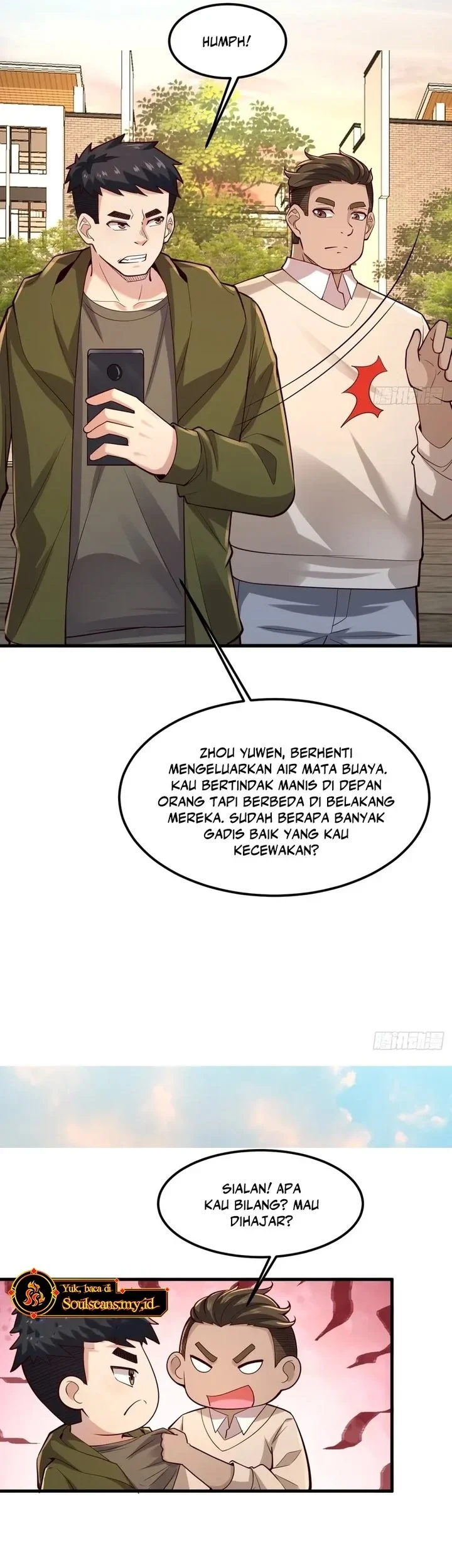 Male God, Your Persona Has Collapsed! Chapter 35 - halaman 23