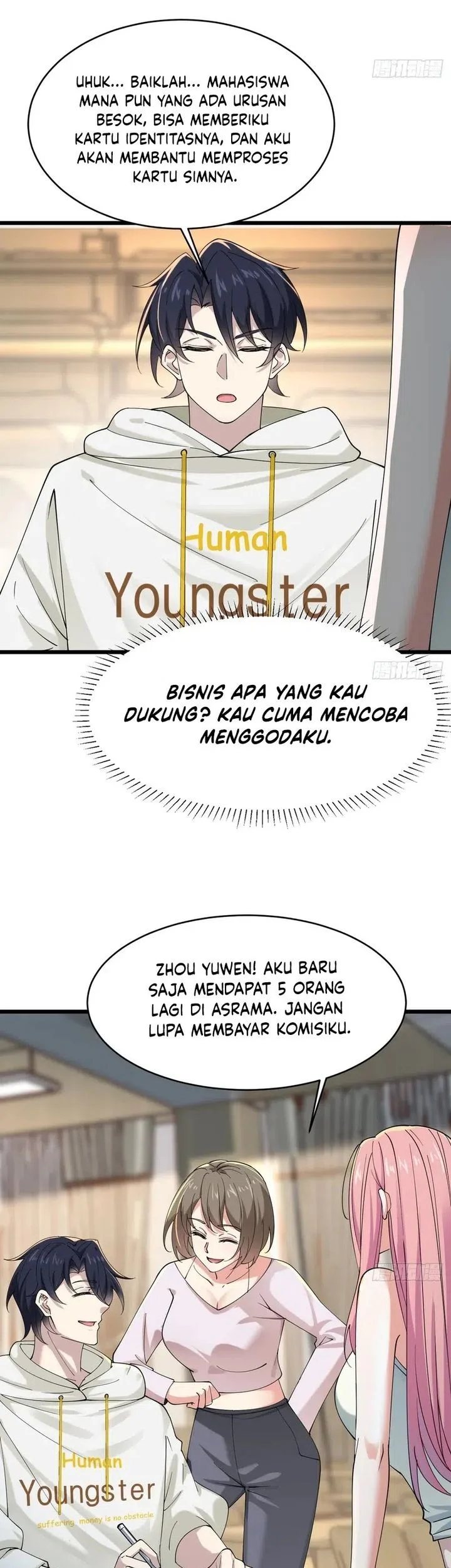 Male God, Your Persona Has Collapsed! Chapter 4 - halaman 53