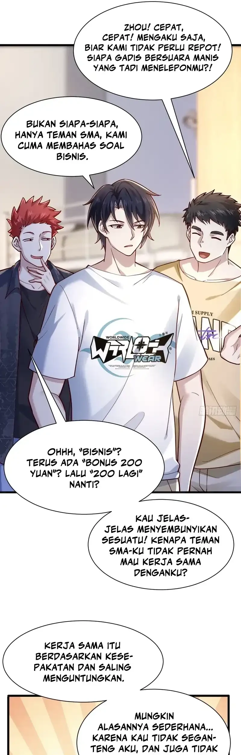 Male God, Your Persona Has Collapsed! Chapter 5 - halaman 33