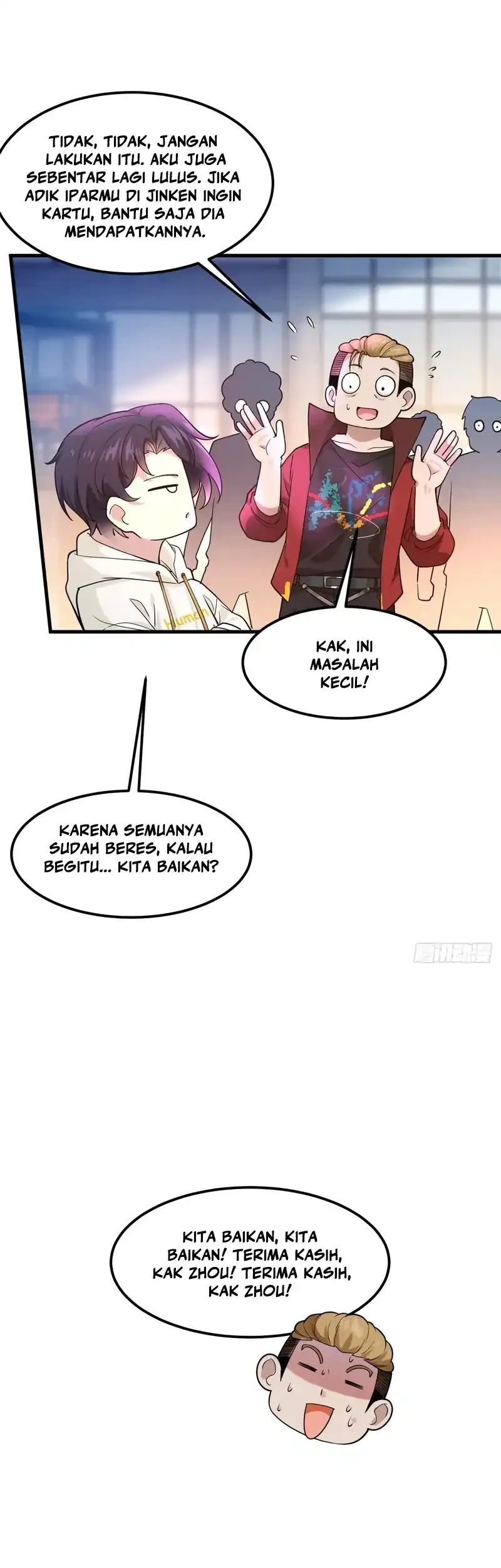 Male God, Your Persona Has Collapsed! Chapter 8 - halaman 32