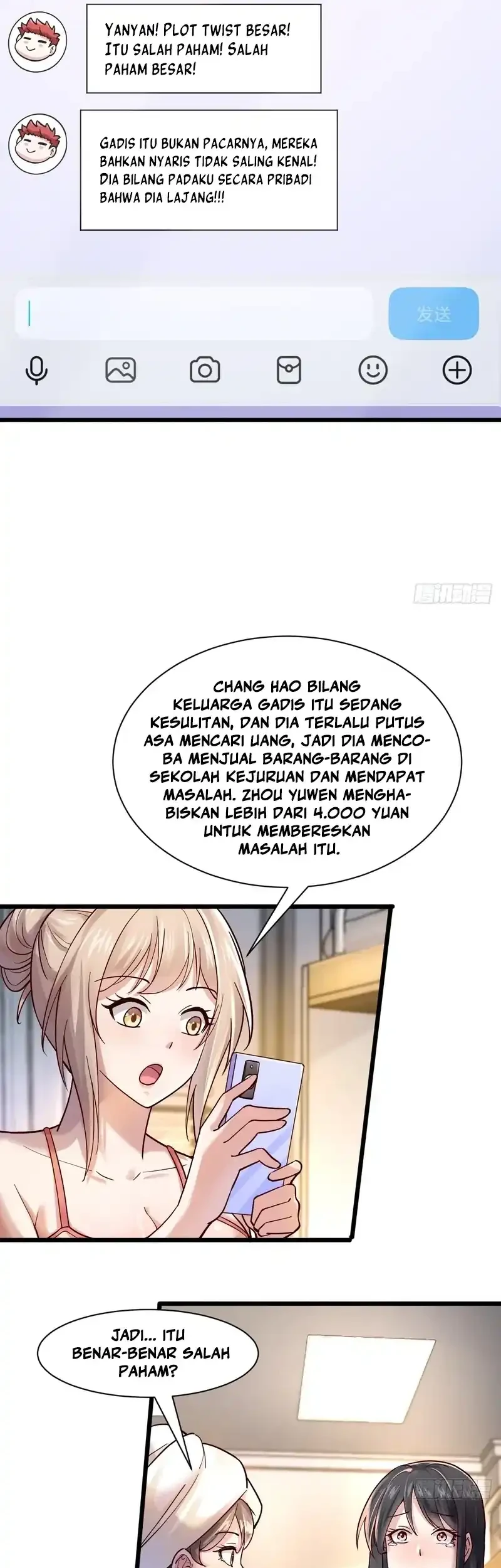 Male God, Your Persona Has Collapsed! Chapter 9 - halaman 32