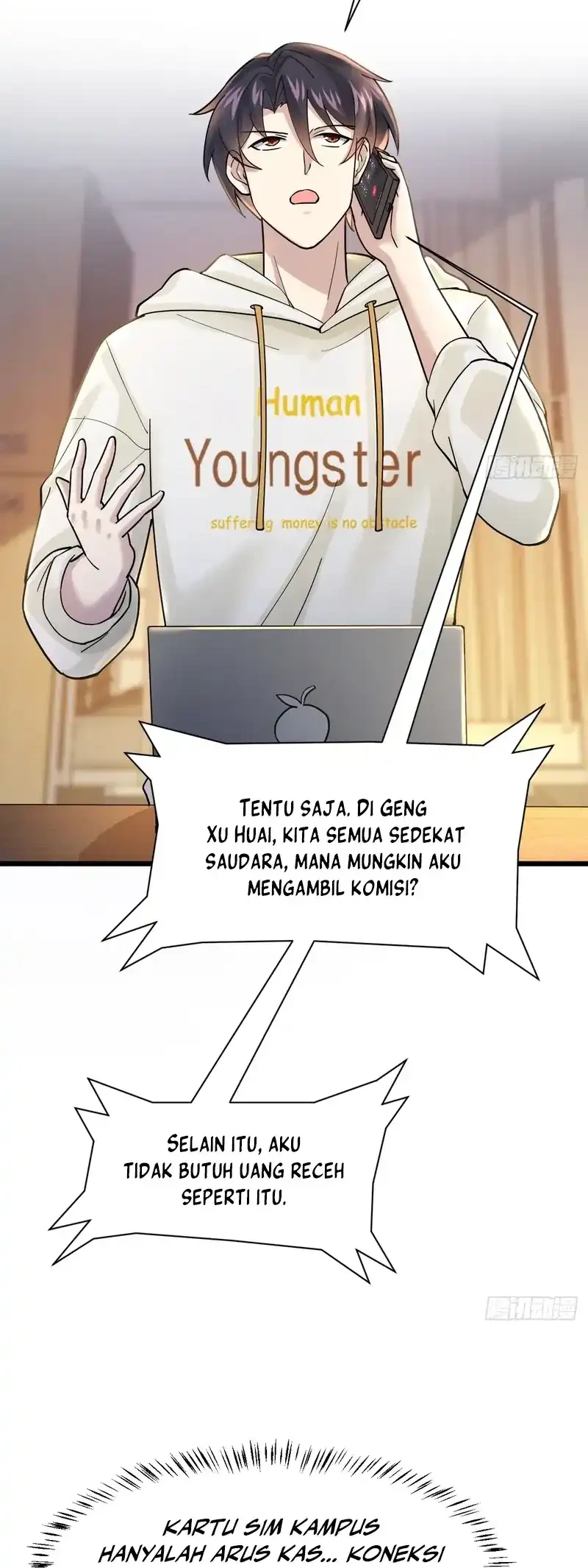 Male God, Your Persona Has Collapsed! Chapter 9 - halaman 45