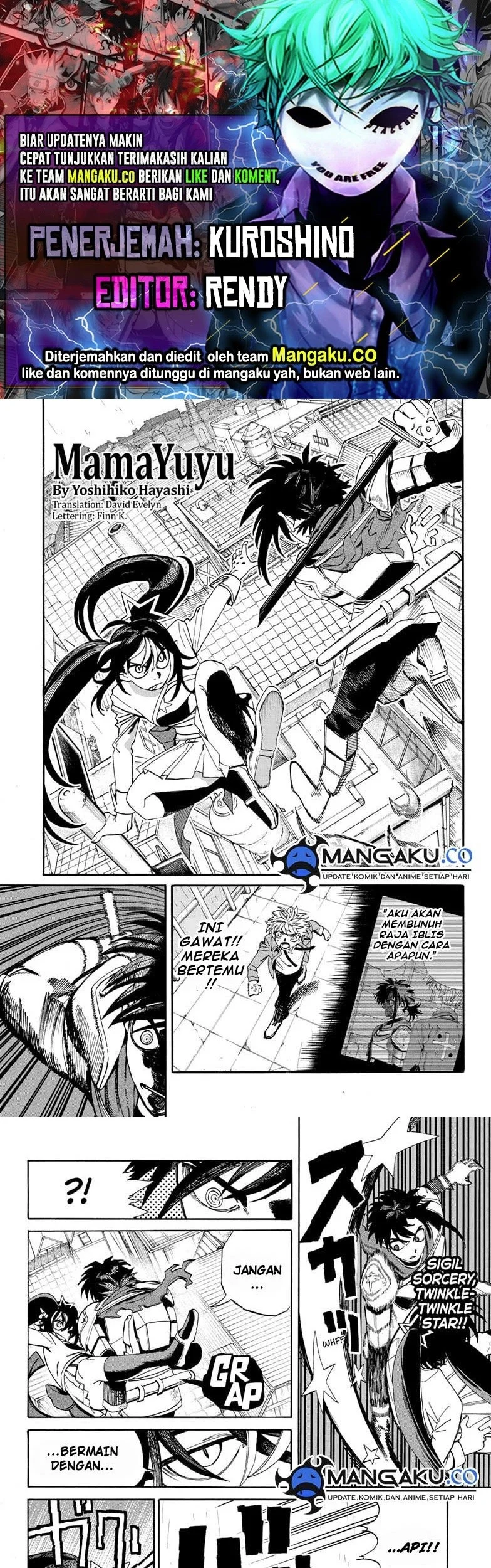 MamaYuyu Chapter 12 - halaman 1