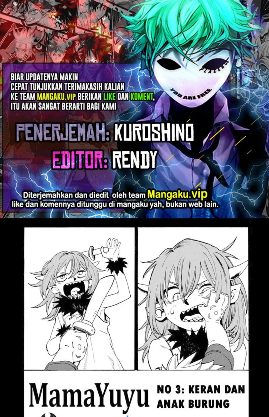 MamaYuyu Chapter 3 - halaman 1