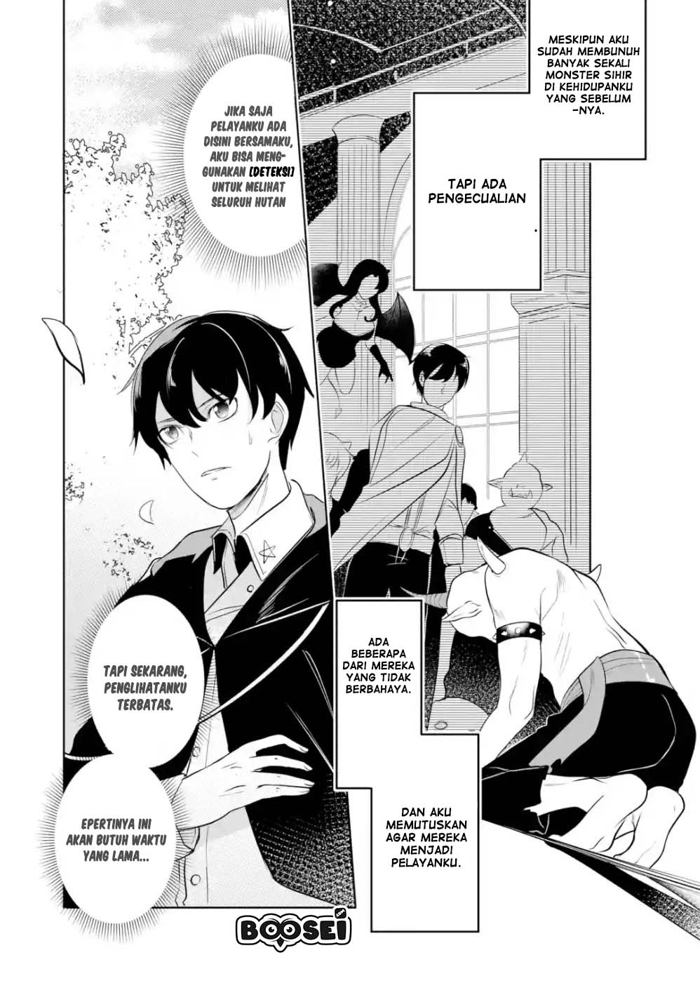 Mamono wo Shitagaeru “Teiin” wo Motsu Tensei Kenjya ~Katsute no Maho to Jyuma de Hissori Saikyo no Bokensha ninaru~ Chapter 3.1 - halaman 2