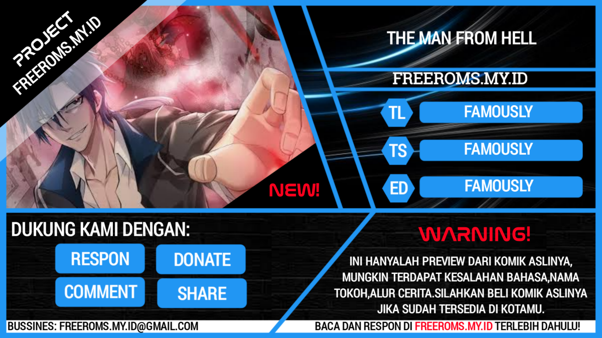Man From Hell Chapter 8 - halaman 1