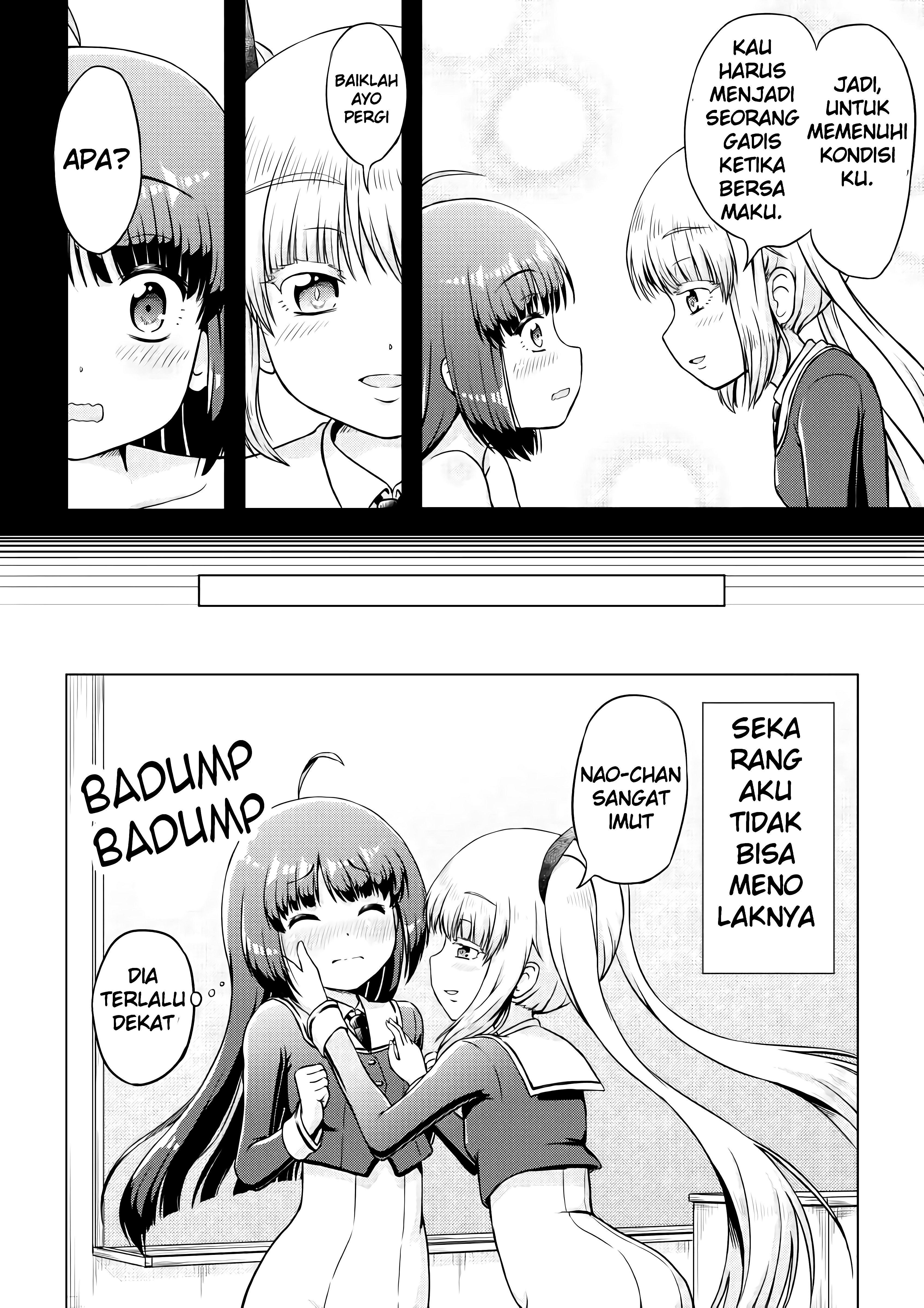 Mana-senpai's Request Chapter 0 - halaman 9