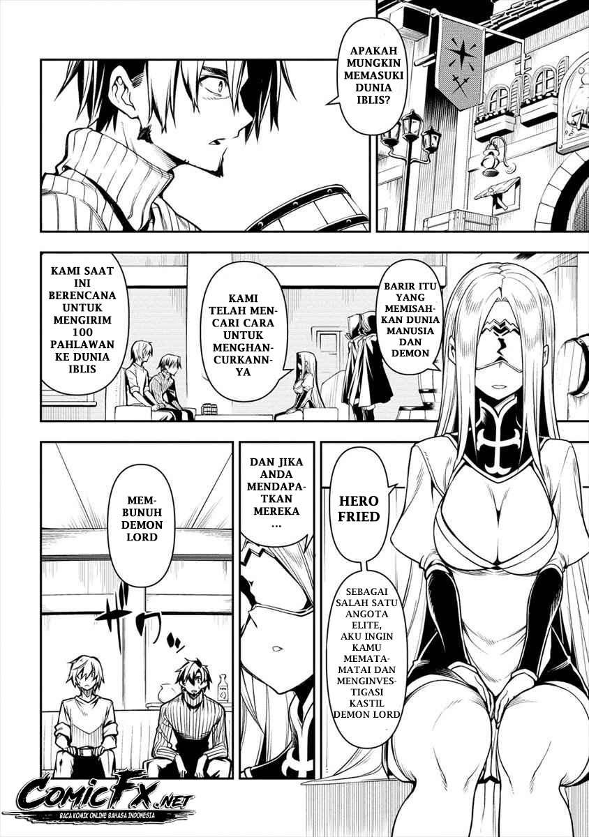 Manadeshi ni Uragirarete Shinda Ossan Yuusha, Shijou Saikyou no Maou toshite Ikikaeru Chapter 1.1 - halaman 4