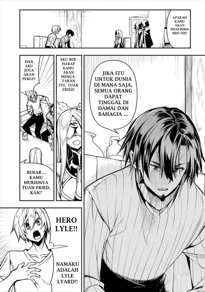 Manadeshi ni Uragirarete Shinda Ossan Yuusha, Shijou Saikyou no Maou toshite Ikikaeru Chapter 1.1 - halaman 5