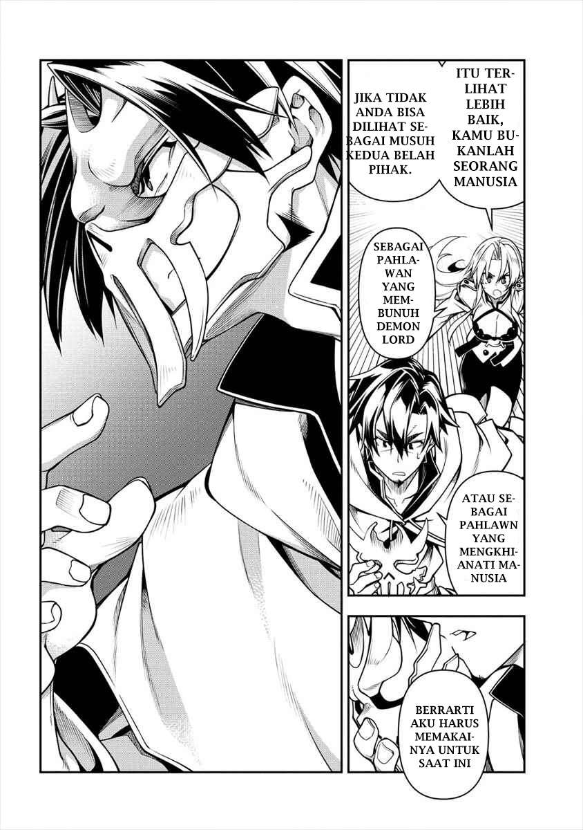 Manadeshi ni Uragirarete Shinda Ossan Yuusha, Shijou Saikyou no Maou toshite Ikikaeru Chapter 1.2 - halaman 13