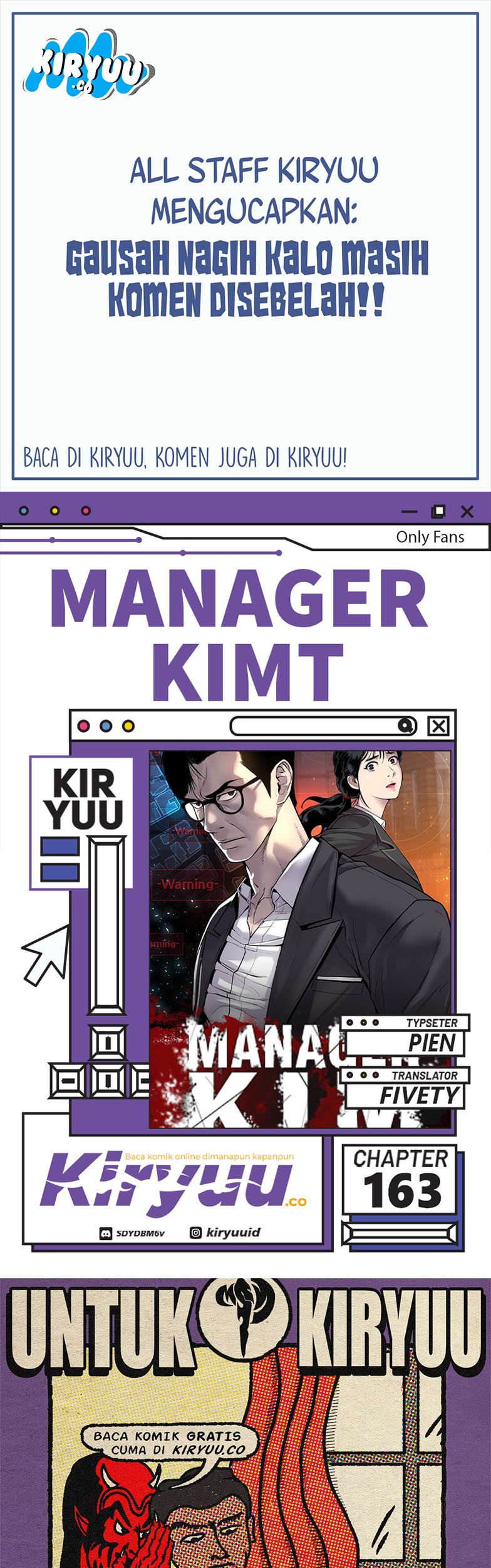 Manager Kim Chapter 163 - halaman 1