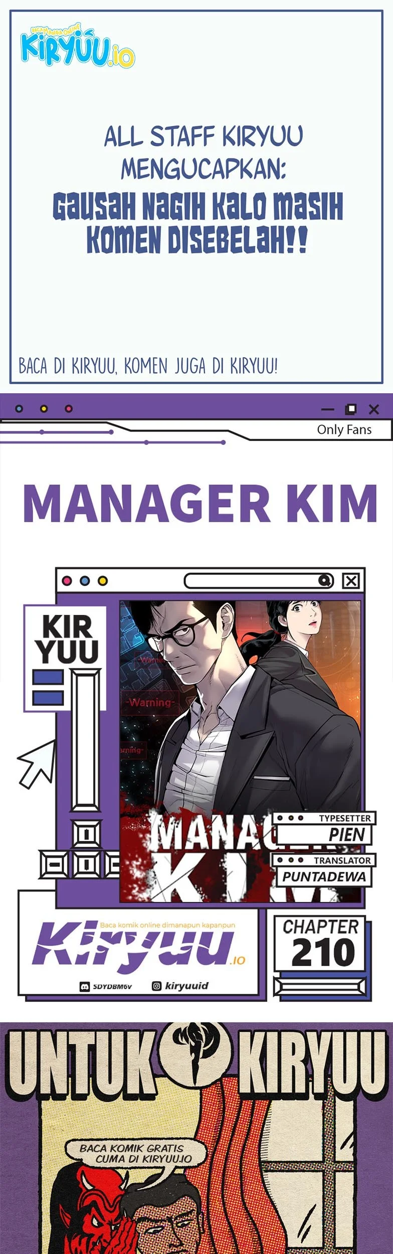 Manager Kim Chapter 210 - halaman 1