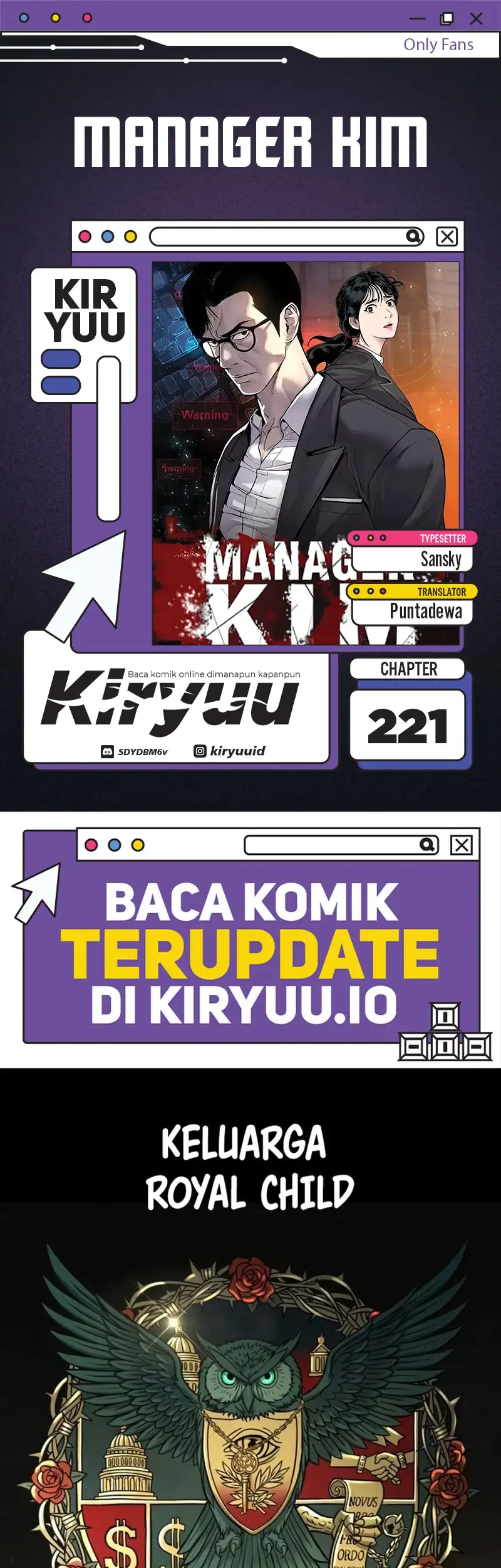Manager Kim Chapter 221 - halaman 1
