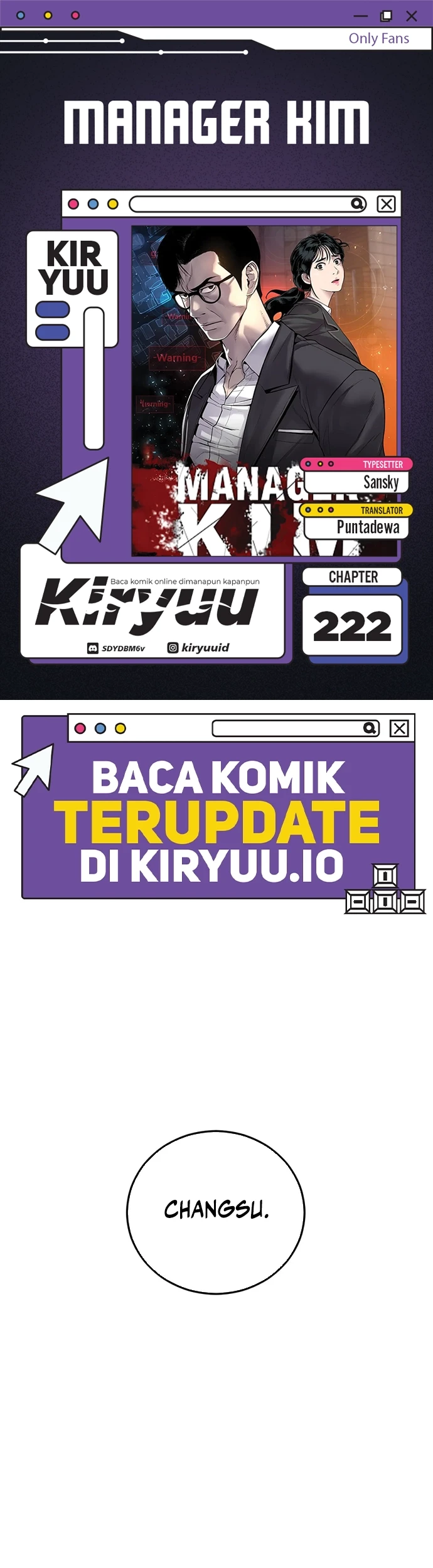 Manager Kim Chapter 222 - halaman 1