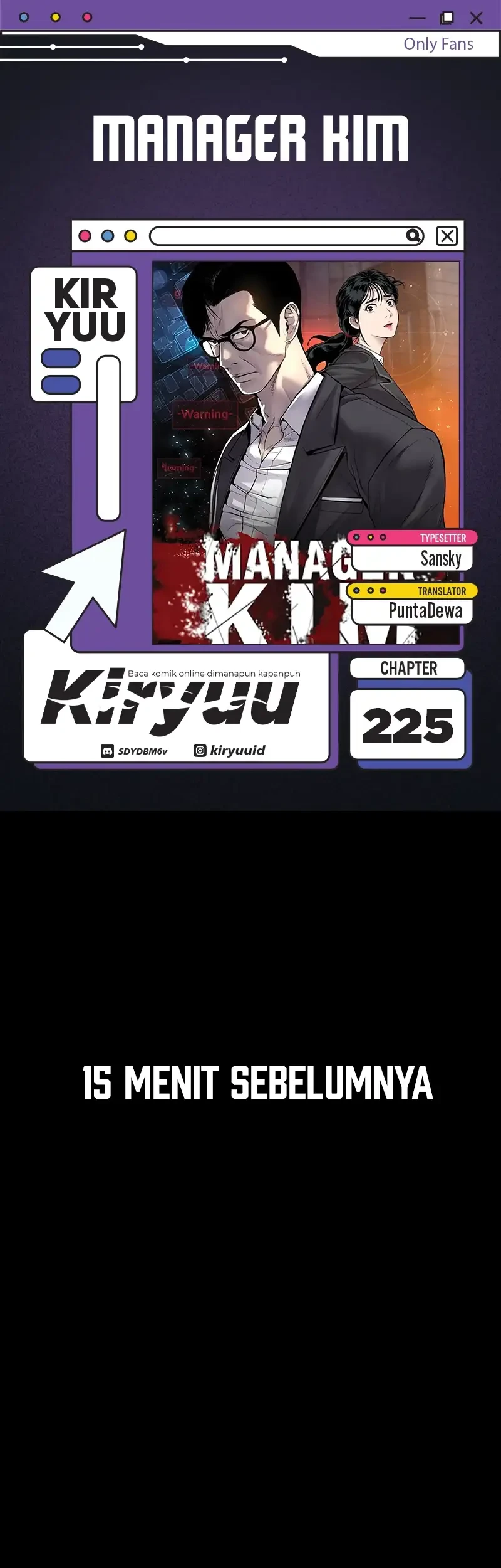 Manager Kim Chapter 225 - halaman 1