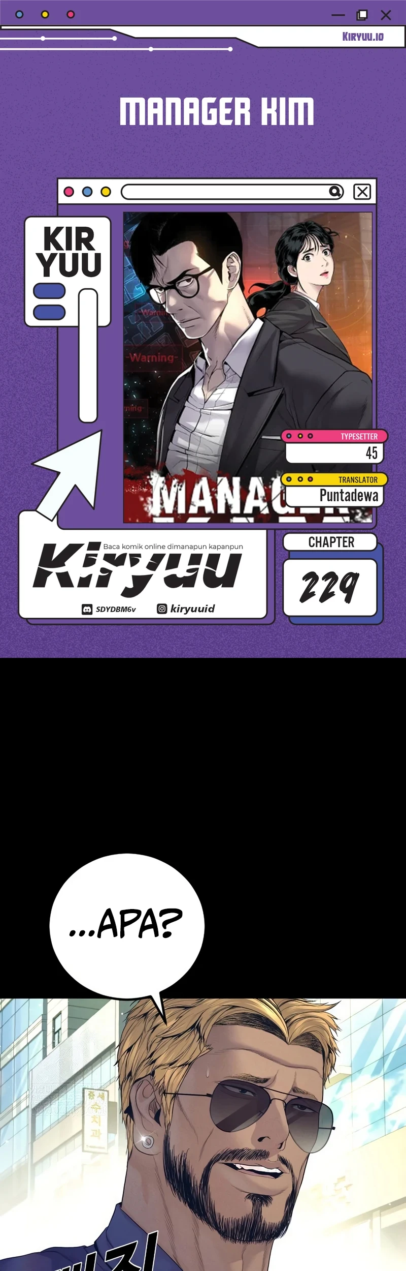 Manager Kim Chapter 229 - halaman 1