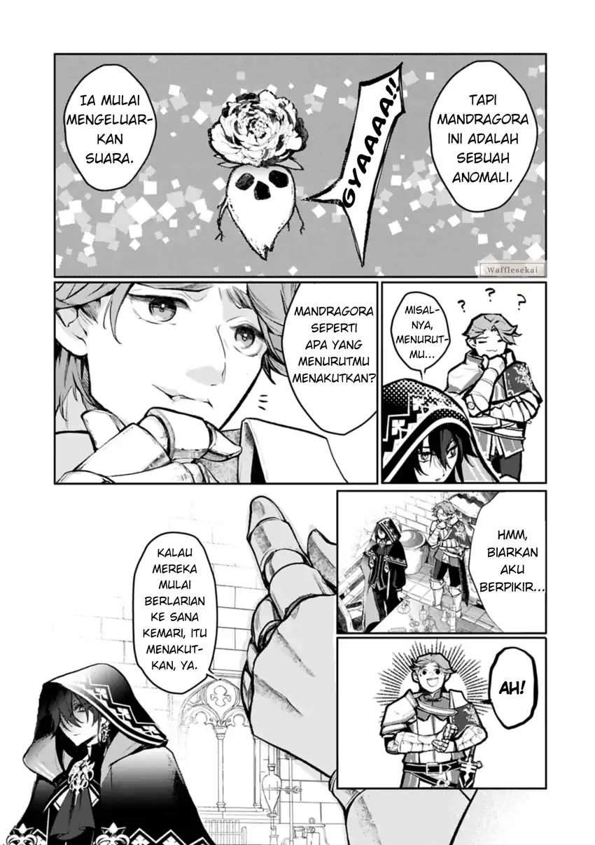 Mandragora tte Baretara Toubatsu desu ka?: Hana no Majo no Hohoemi wa Kanchigai no Tane o Maku Chapter 1 - halaman 24