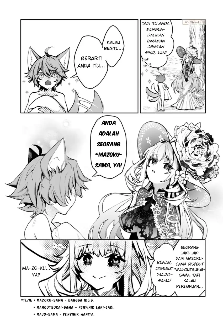 Mandragora tte Baretara Toubatsu desu ka?: Hana no Majo no Hohoemi wa Kanchigai no Tane o Maku Chapter 3.1 - halaman 13