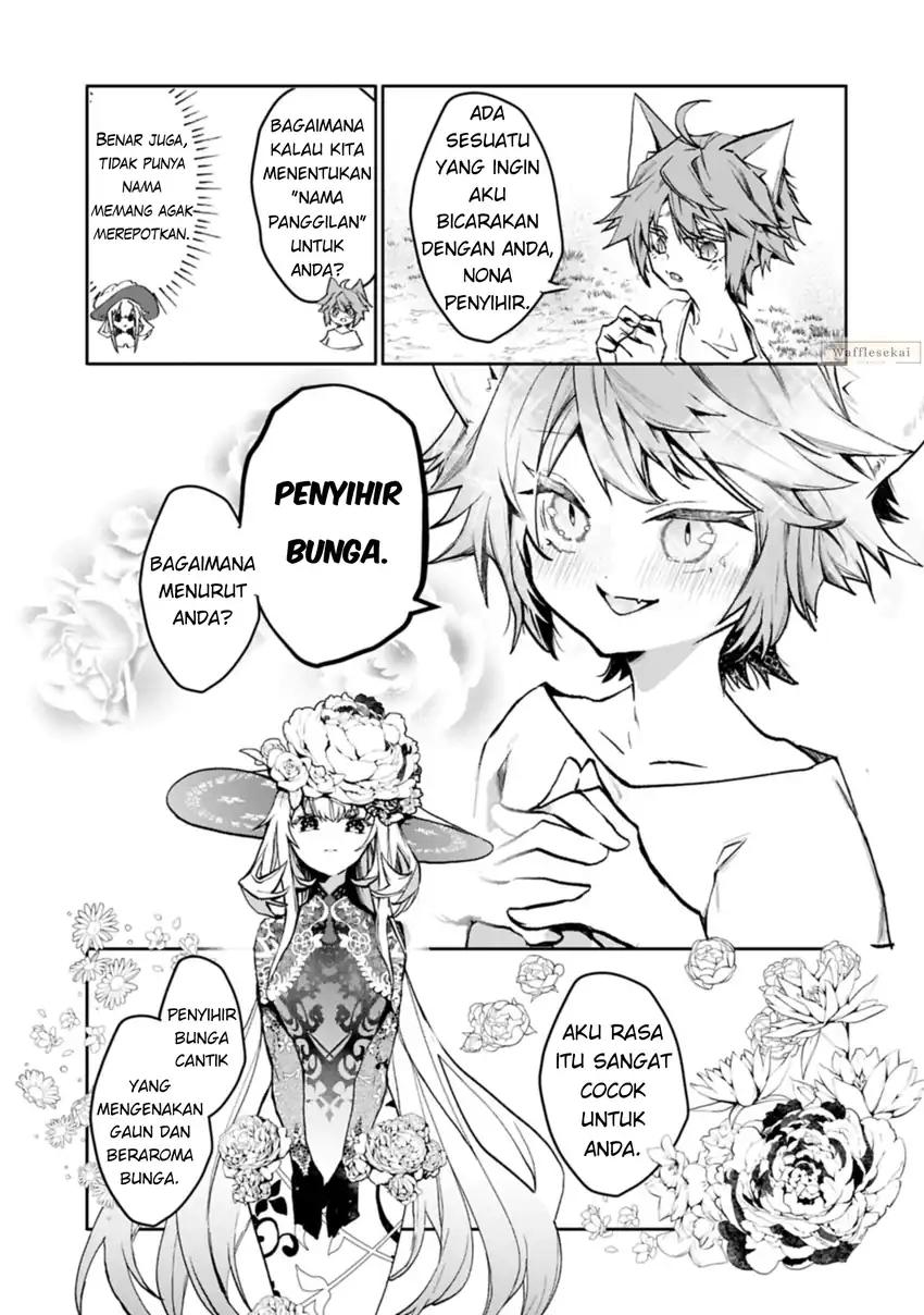 Mandragora tte Baretara Toubatsu desu ka?: Hana no Majo no Hohoemi wa Kanchigai no Tane o Maku Chapter 3.2 - halaman 17