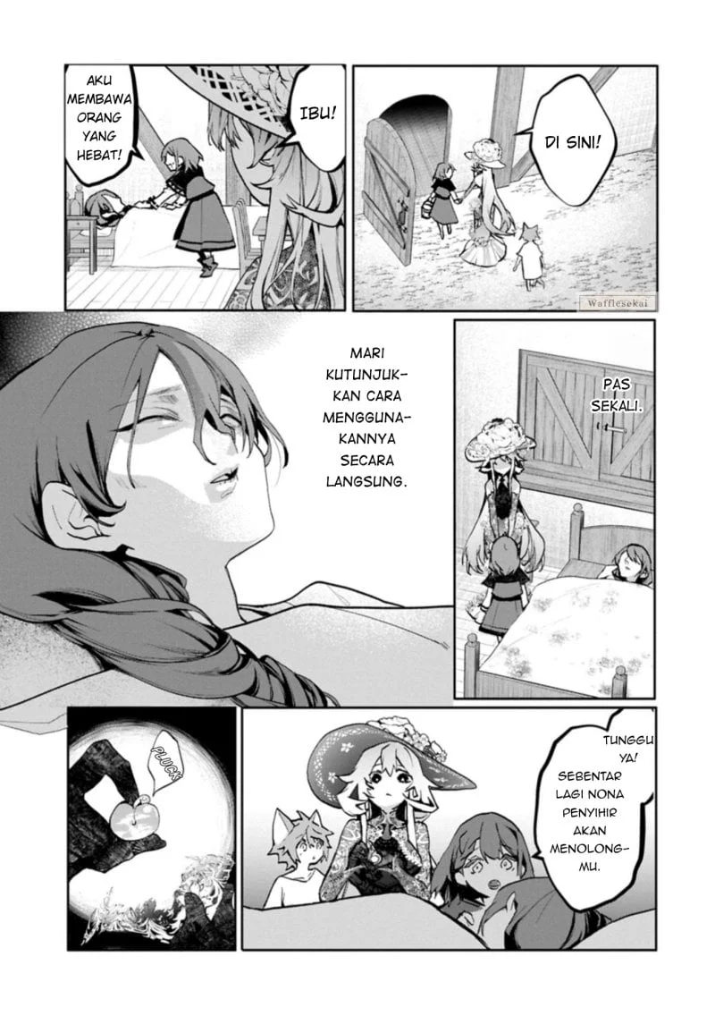 Mandragora tte Baretara Toubatsu desu ka?: Hana no Majo no Hohoemi wa Kanchigai no Tane o Maku Chapter 4.1 - halaman 9