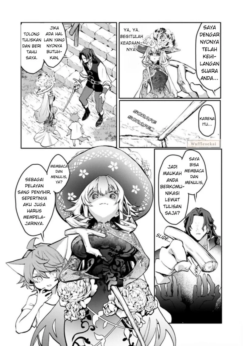 Mandragora tte Baretara Toubatsu desu ka?: Hana no Majo no Hohoemi wa Kanchigai no Tane o Maku Chapter 4.2 - halaman 17