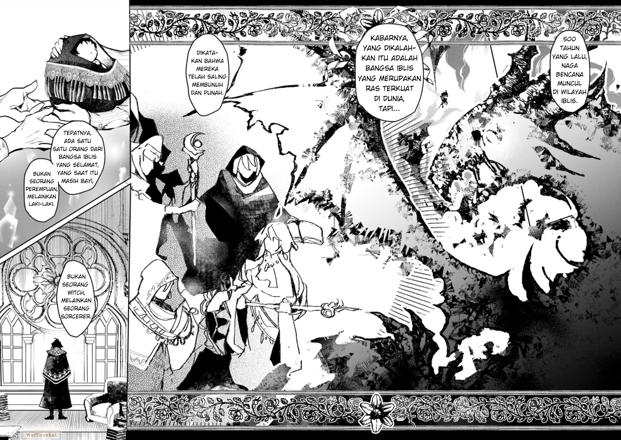 Mandragora tte Baretara Toubatsu desu ka?: Hana no Majo no Hohoemi wa Kanchigai no Tane o Maku Chapter 4.2 - halaman 4