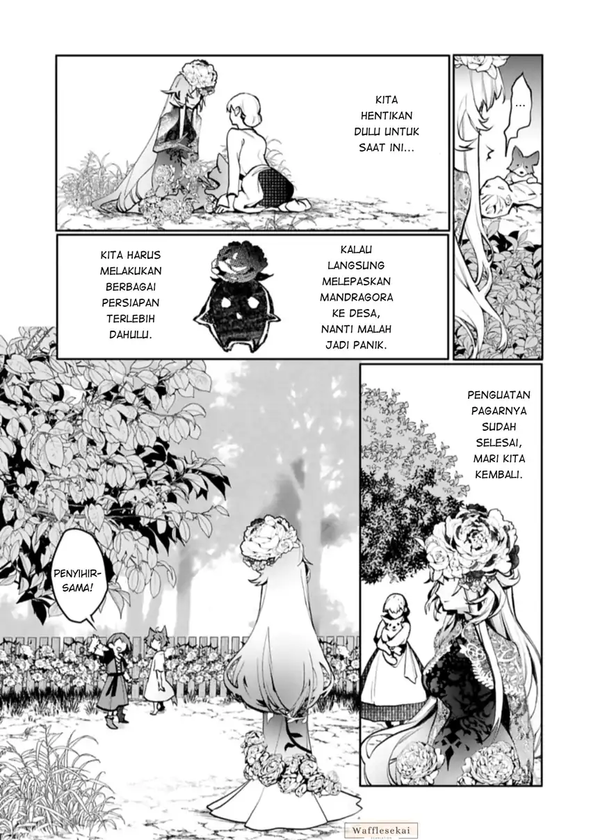 Mandragora tte Baretara Toubatsu desu ka?: Hana no Majo no Hohoemi wa Kanchigai no Tane o Maku Chapter 5.2 - halaman 12